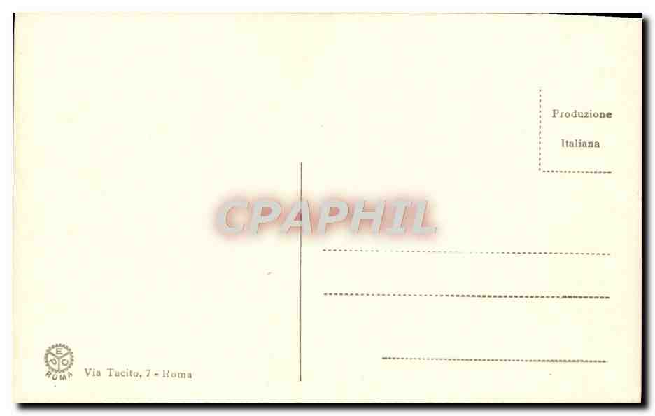 CPA Vaticano Loggie Di Raffaello Dio Scende Sul Sinai — Rückseite