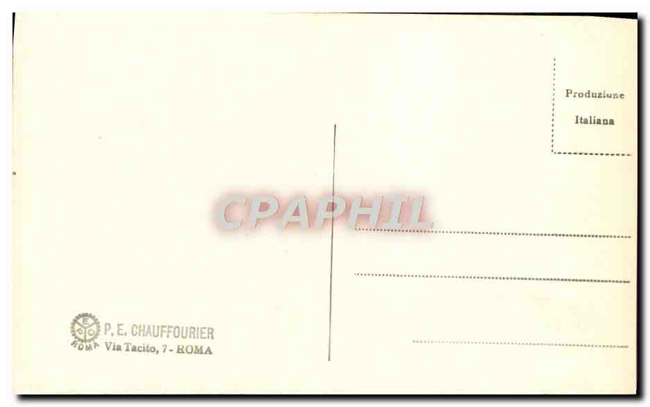 CPA Roma Vaticano Loggie di Raffaello  — Rückseite