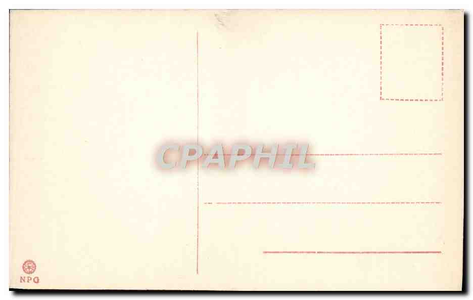 CPA Roma Figura Decorativa Cappella Sistina Michelangelo — Verso