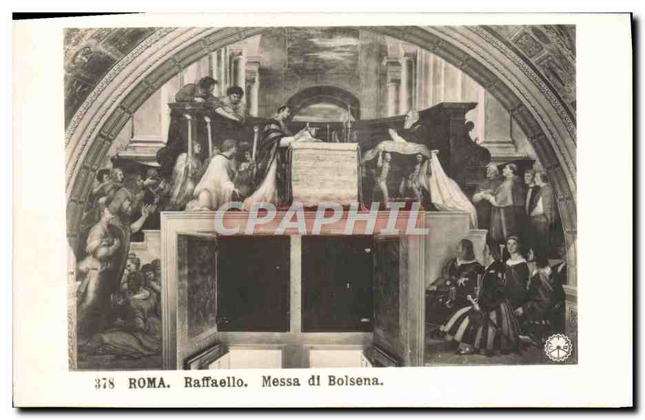 CPA Roma Raffaello Messa Di Boisena
