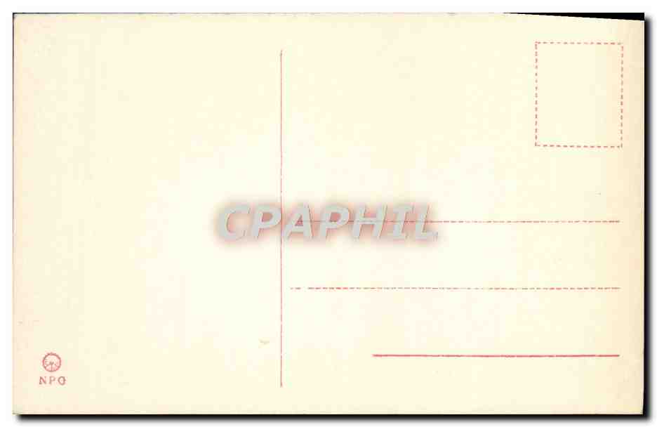 CPA Roma Raffaello Messa Di Boisena — Rückseite
