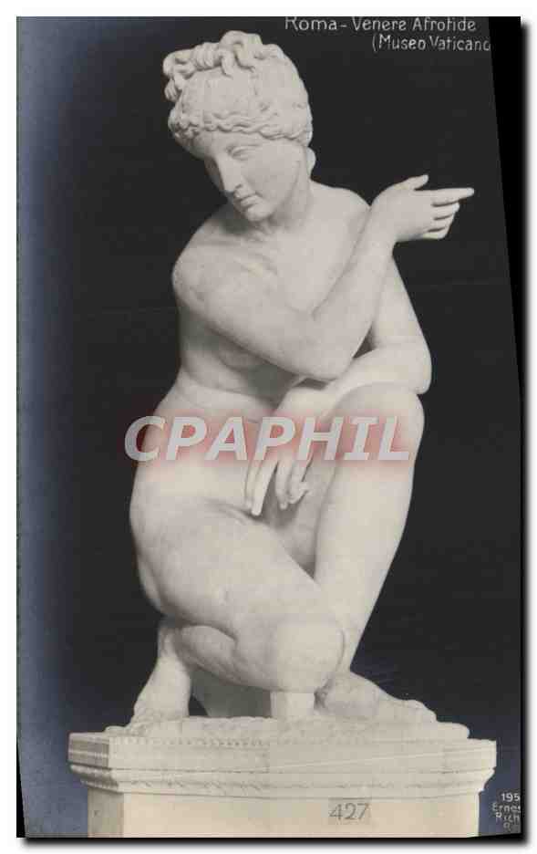 CPA Roma Venere Afrotide Museo Vaticano