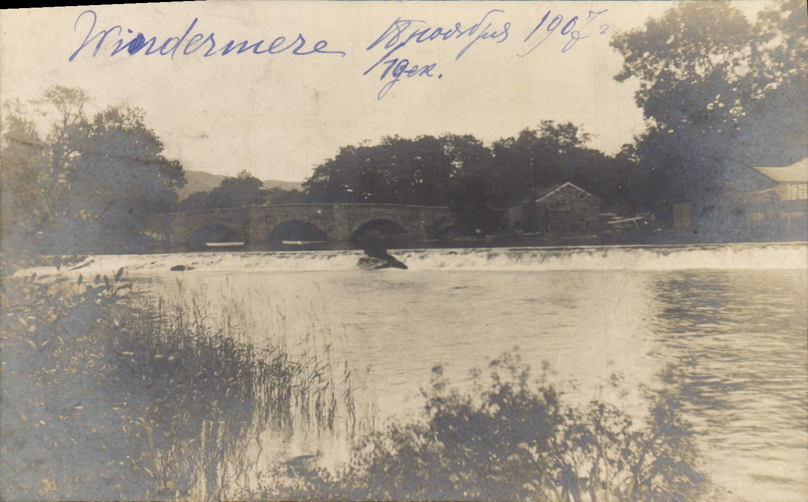 CARTE PHOTO Nirdermere 1907