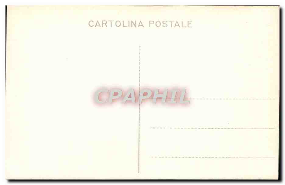 CPA Roma Museo Nazionale Marte — Rückseite