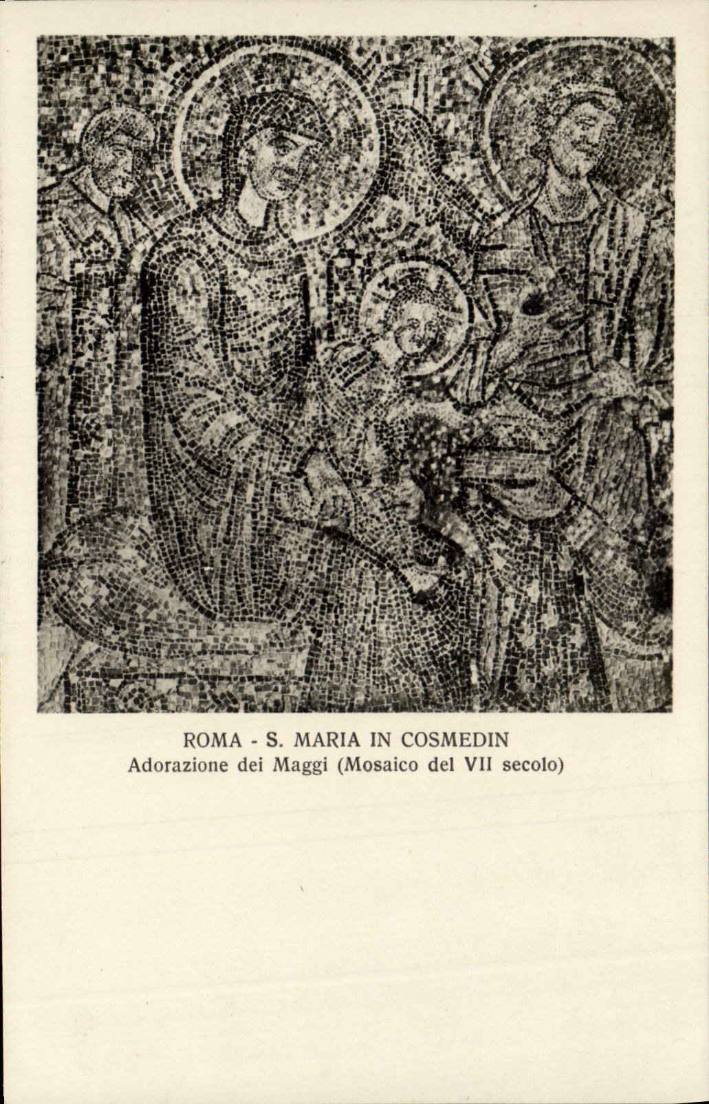 CPA Roma S Maria In Cosmedin Adorazione dei Maggi 