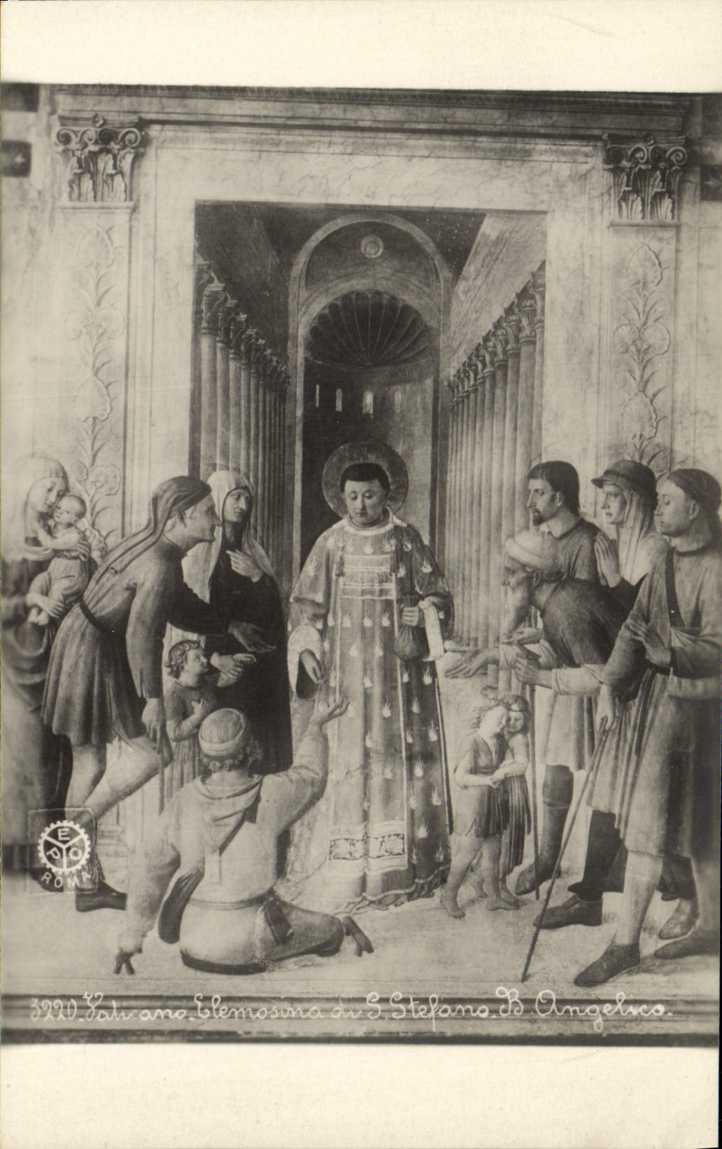 CPA Vaticano Elemosina Di S Lorenyo B Angelico