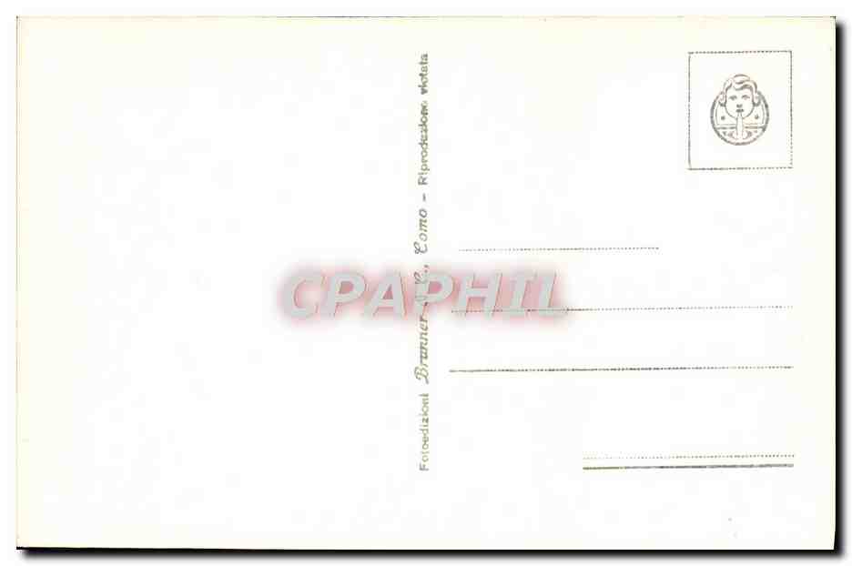 CPA Citta Del Vaticano Bibliotece Bibliotheque — Rückseite
