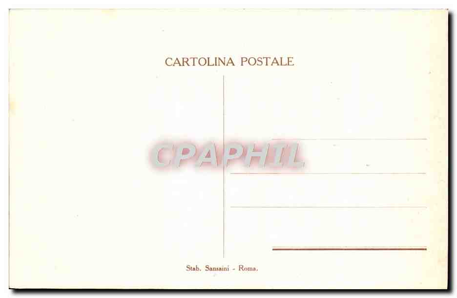 CPA Porta Della Basilica Di S Sabina Roma — Rückseite