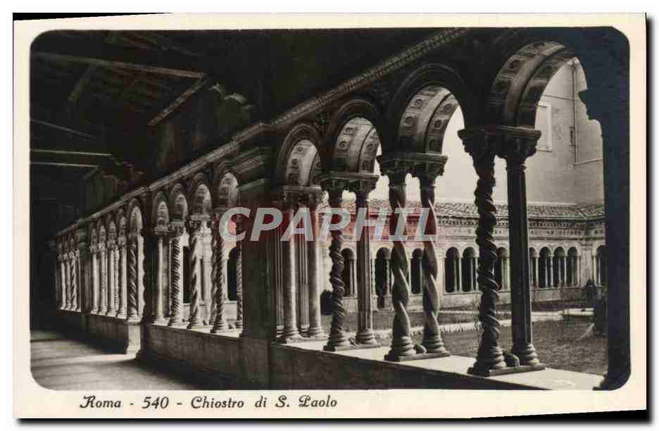 CPA Roma Chiostro Di S Paolo