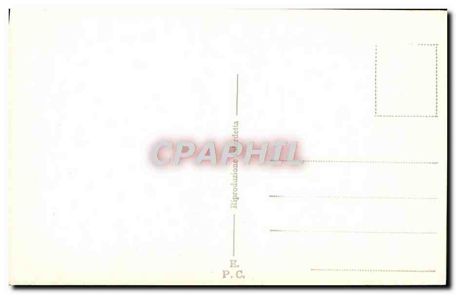 CPA Roma Campidoglio A Chiesa Di S M in aracoeli — Rückseite