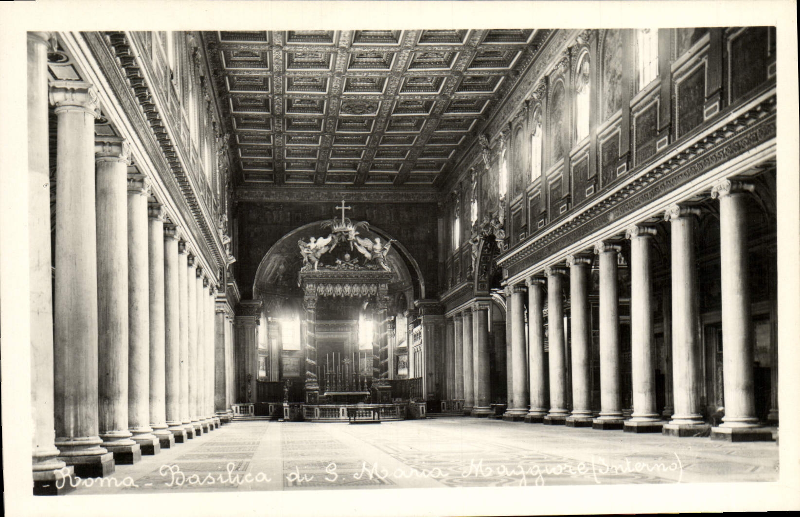 CPA Roma Basilica Di S Marria Maggiore