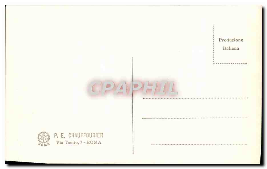 CPA Roma Chisa Di S Cecilia — Verso