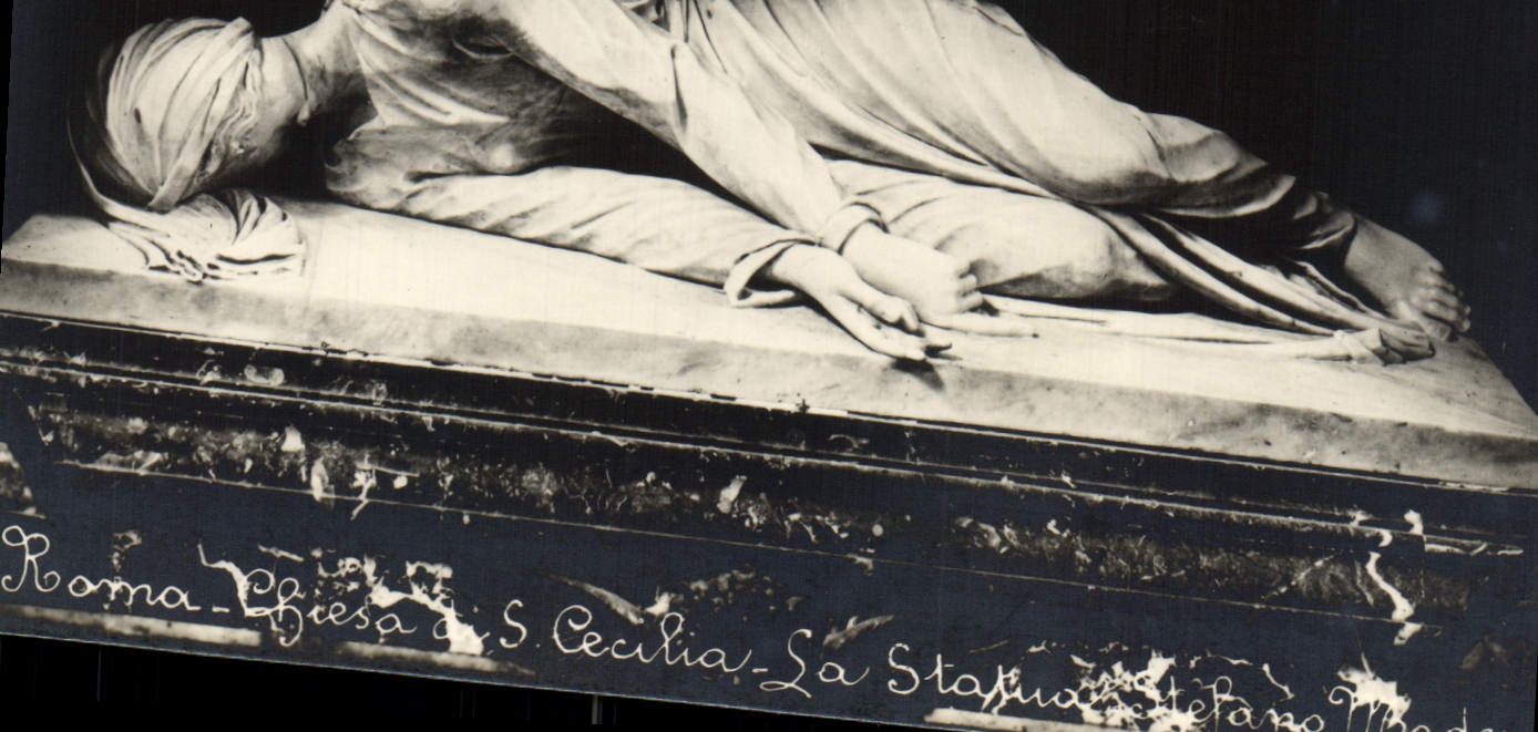 CPA Roma Chiesa Di S Cecilia Sa 