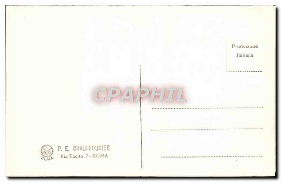 CPA Roma chiesa Di S Giovanni E Paolo — Rückseite
