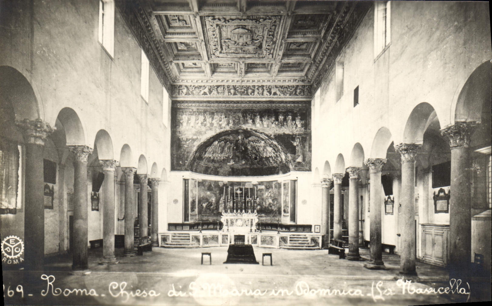 CPA Roma Chiesa Di S Maria Dommica 