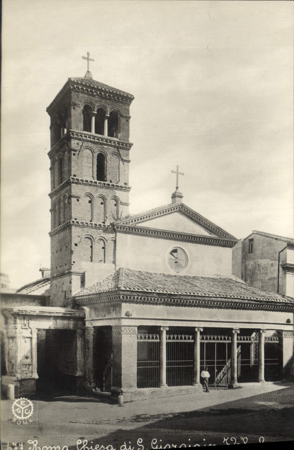 CPA Roma Chiesa Di S Giorgio in Velabro