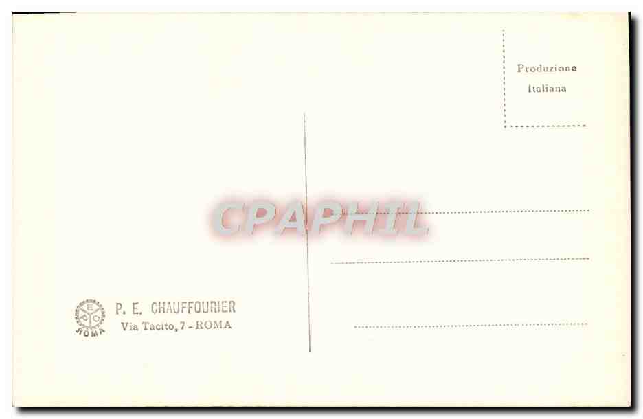 CPA Roma S Pietro Un angelo Melozzi — Rückseite