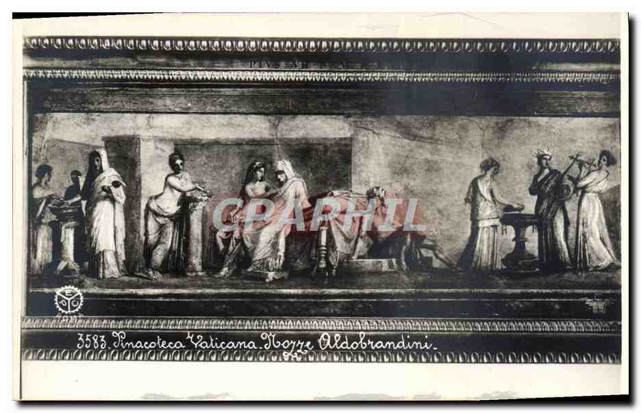 CPA Roma Pinacoteca Vaticano Nozze Aldobrandini