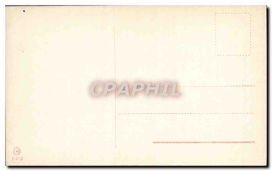 CPA Roma Cappella sistina Sibilla Persica Michelangelo — Rückseite