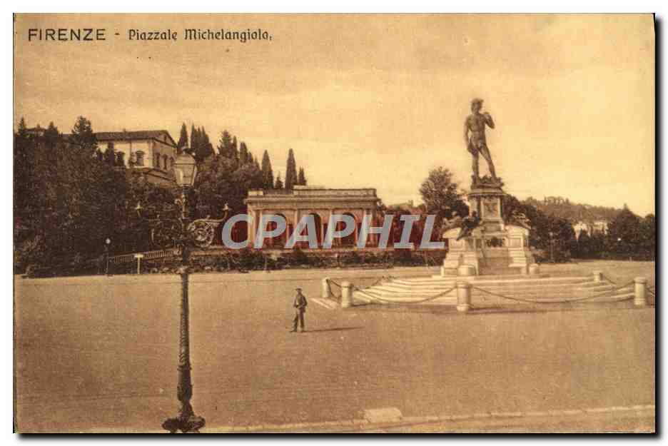 CPA Firenze Piazzale Michelangiala
