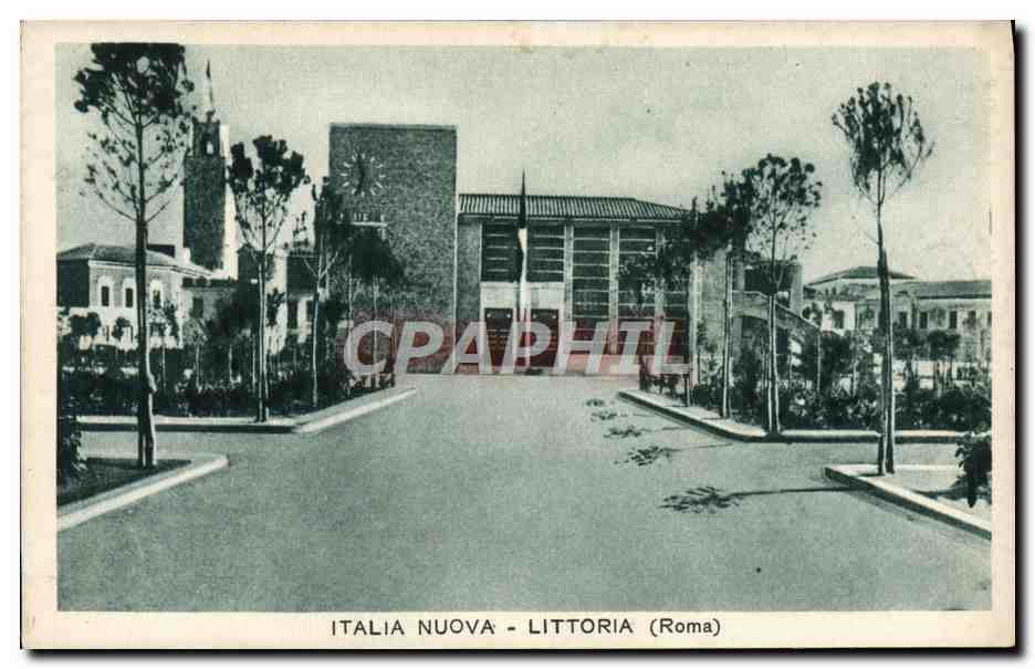 CPA Roma Italia Nuova Littoria Pastiglie Valda