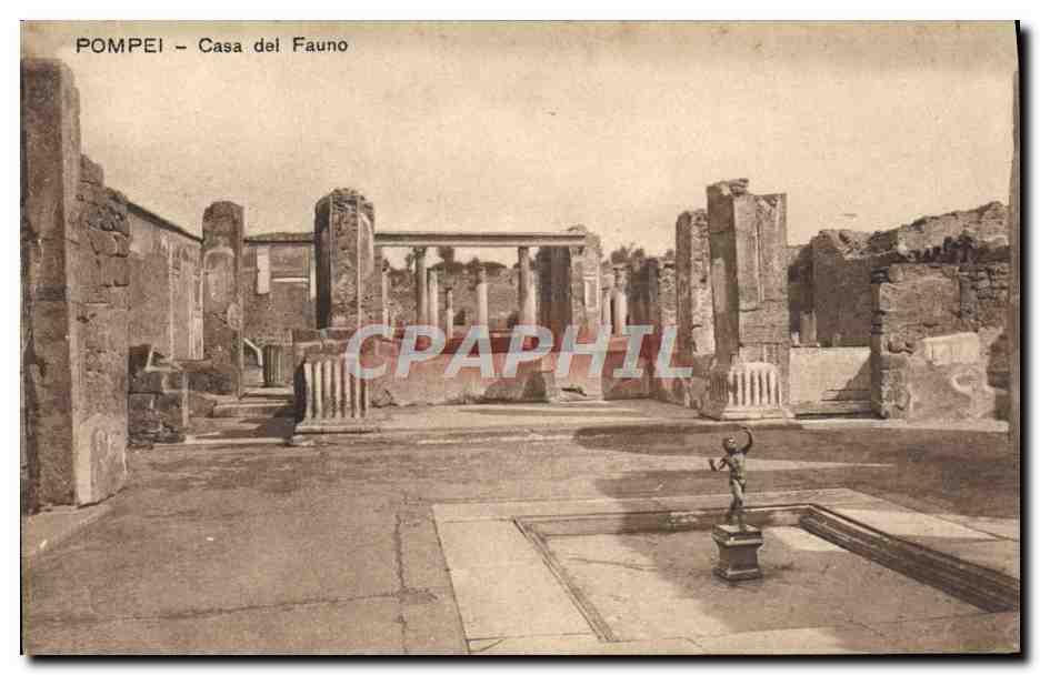 CPA Pompei Casa del Fauno