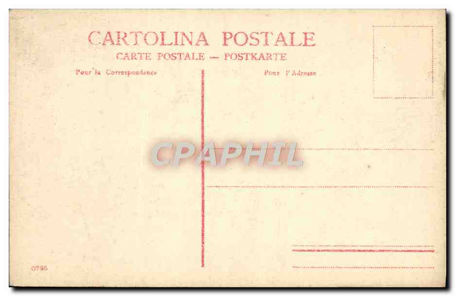 CPA Venezia Scala Del Giganti Nei Cortite del Palazzo Ducale — Rückseite