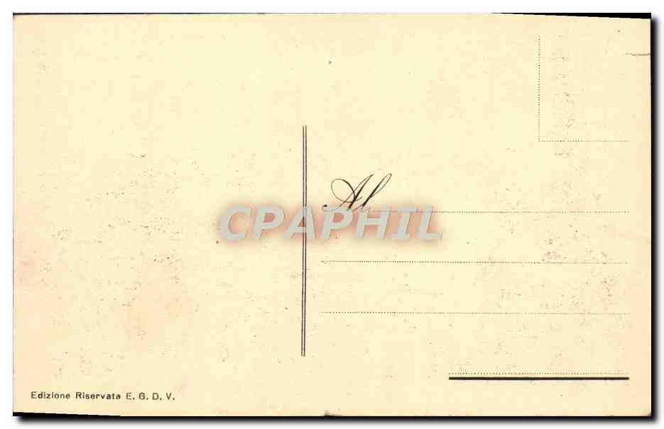 CPA Roma Fontana dell Estedra — Verso