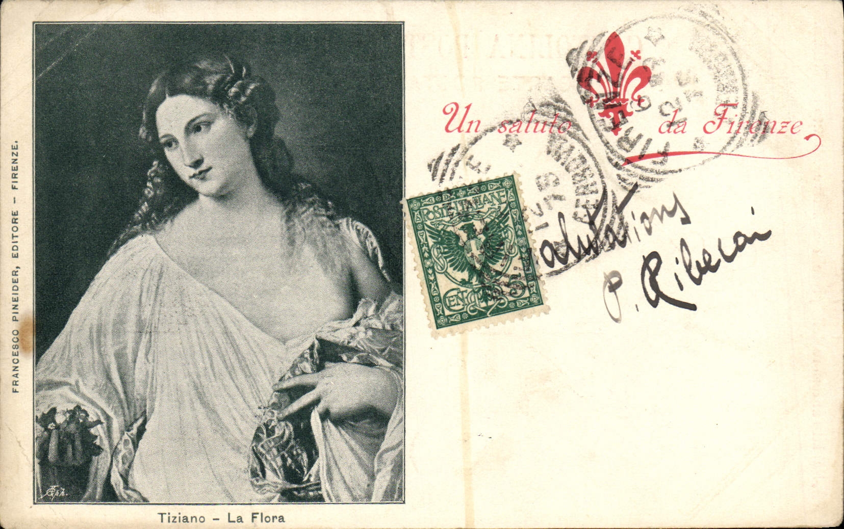 CPA Tizano La flora 