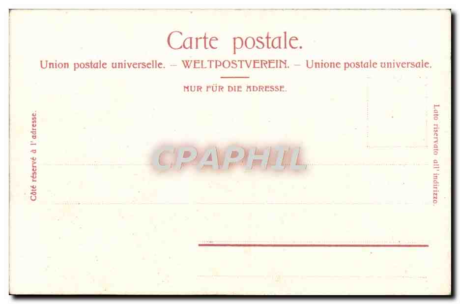 CPA Ferrovia Managgio Porlezza Grandola  — Rückseite