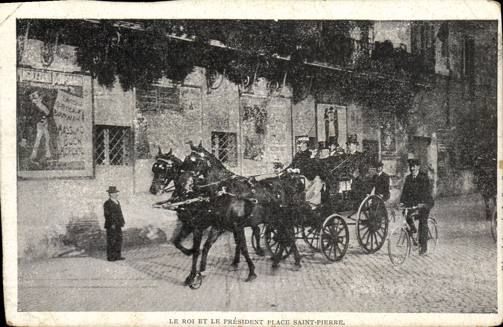 CPA Le Roi Et Le President Place Saint Pierre Rome 