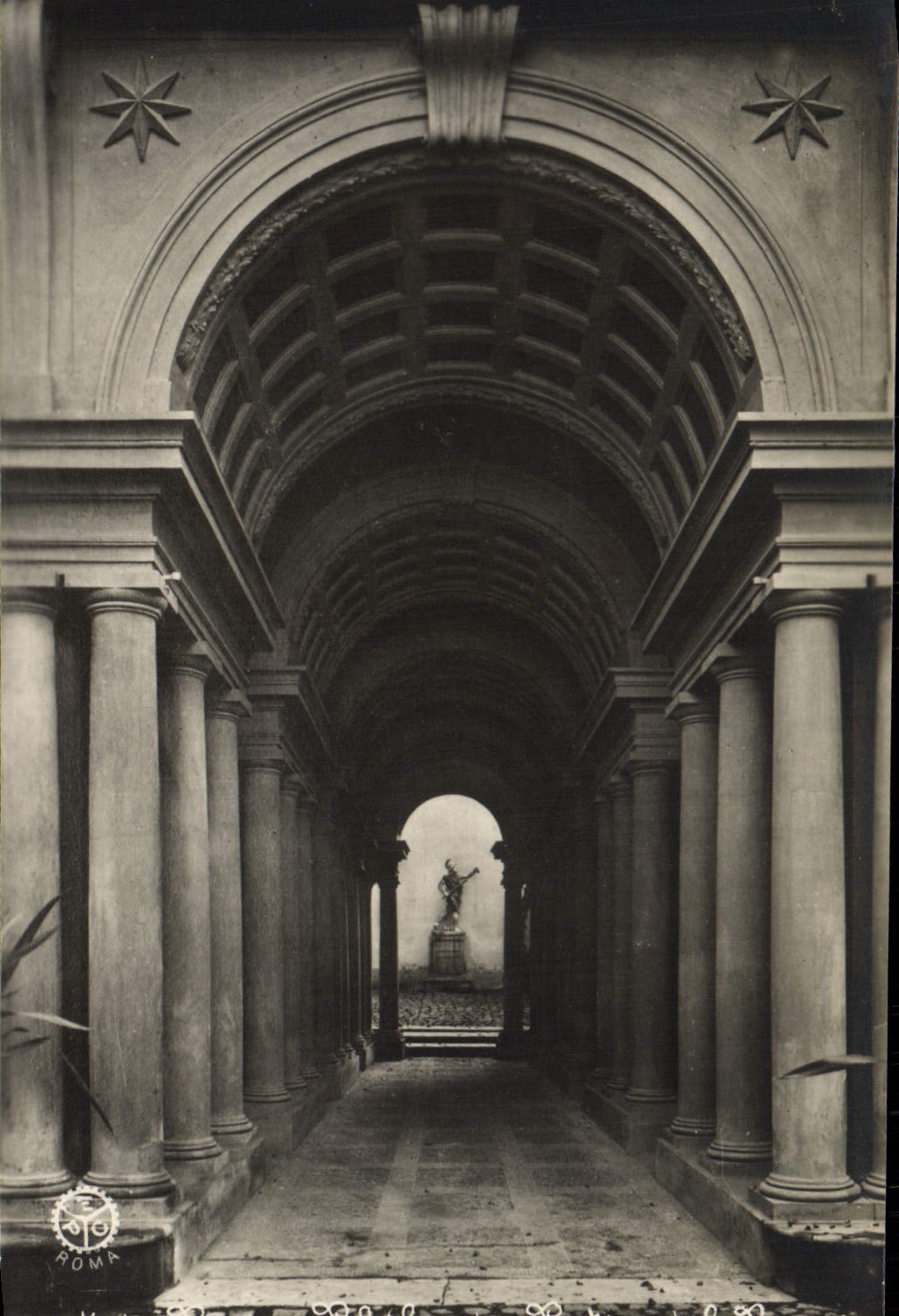 CPA Roma Val Spada Portico del Brama 
