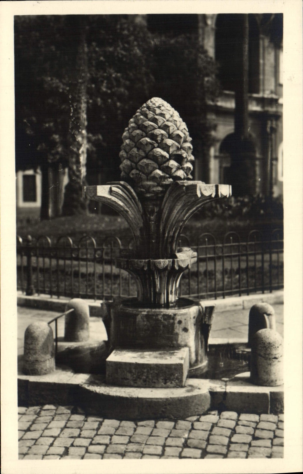 CPA Roma Fontana la Plazza St Marco
