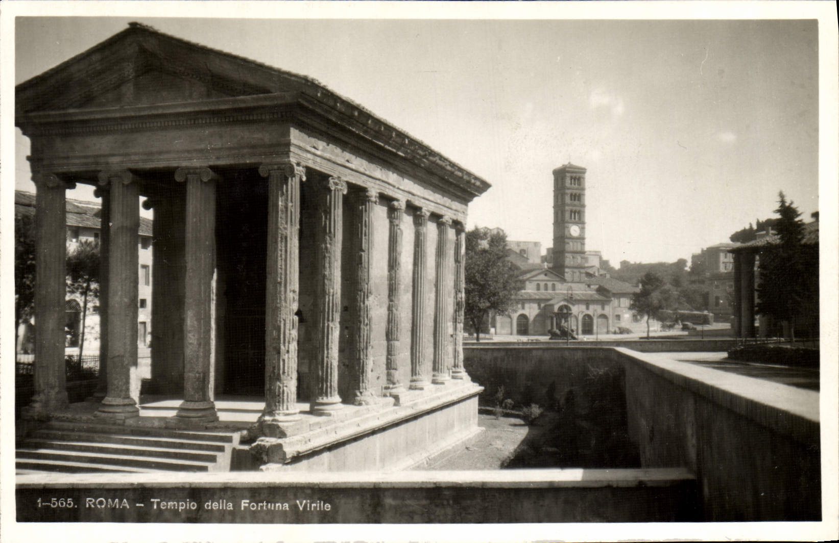 CPA Roma Tempio della Fortuna Virile