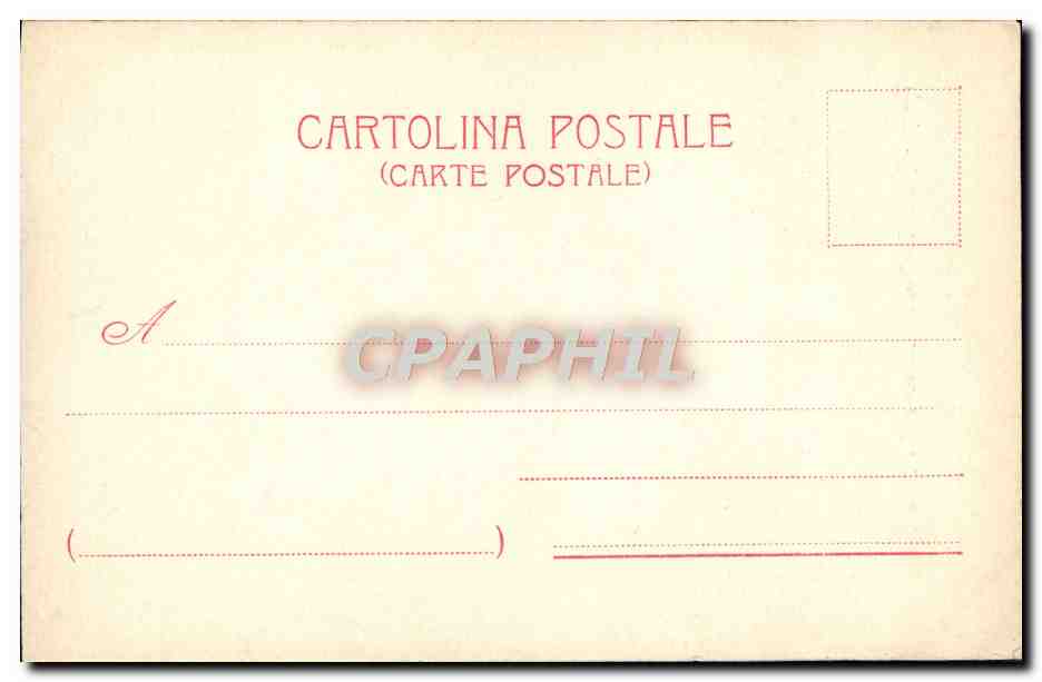 CPA Roma Piazza S Giovanni Laterano La scala sancta — Verso