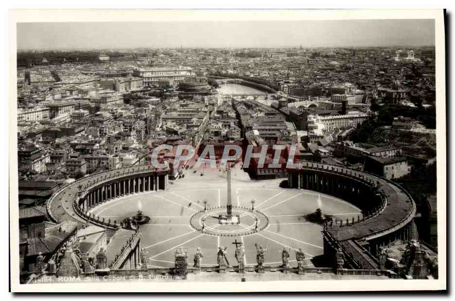 CPA Roma delle Cupola di s pietro