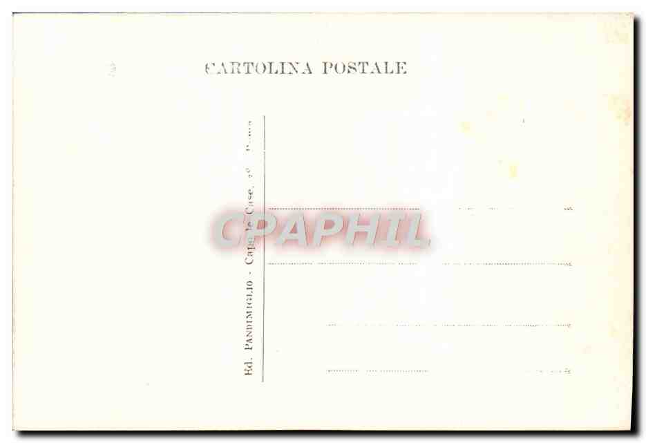 CPA Roma Giradino Vaticano Con la Cupola di S Pietro  — Rückseite