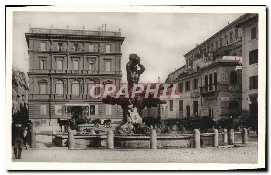 CPA Roma Fontana del Tritone Piazza