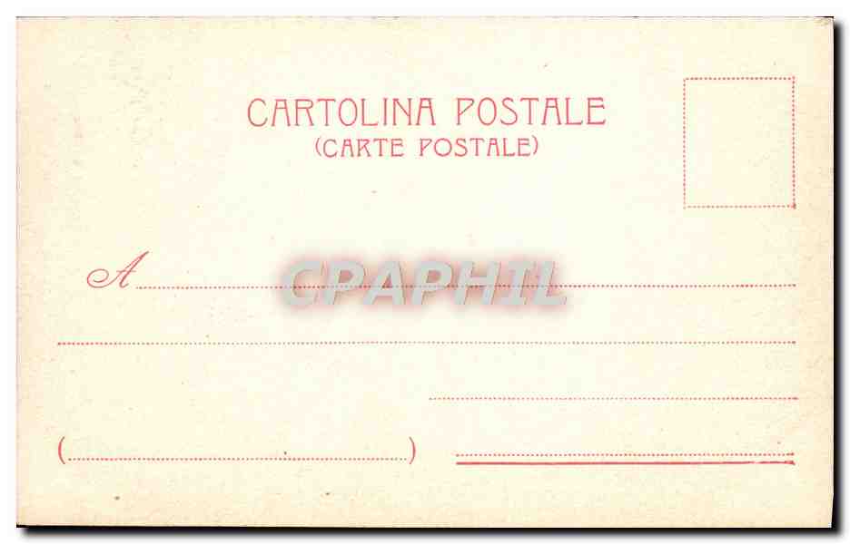 CPA Roma Anfiteairo Flavio e Colosseo Coi Nuovi Scavi — Rückseite