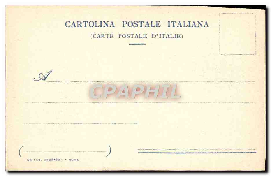 CPA Roma Arco di Costantino — Rückseite