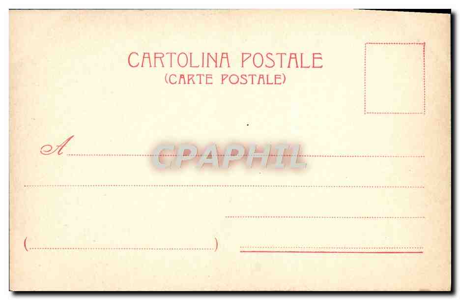 CPA Roma Museo Nazionale Il Chiostro — Rückseite