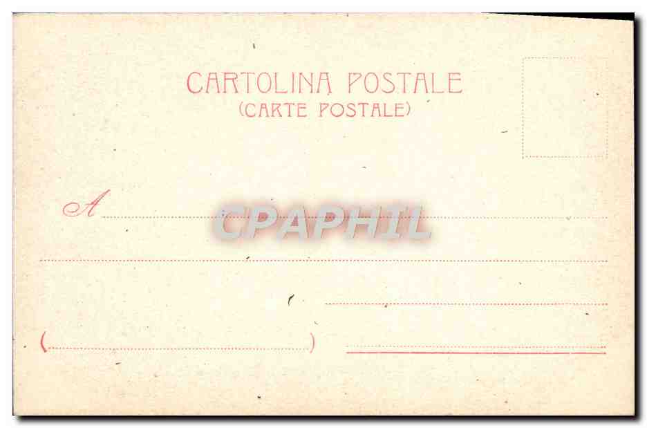 CPA Roma Via Appia Nuova dell Acquedotto di Claudio — Rückseite