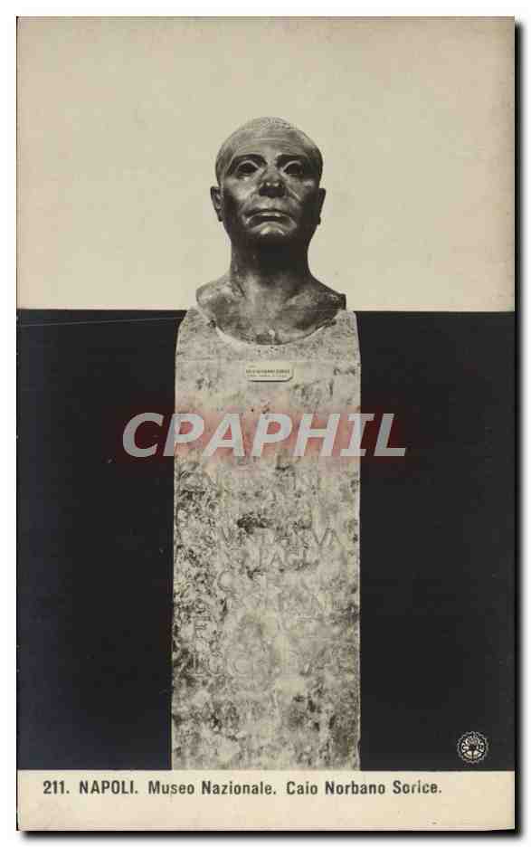 CPA Napoli Museo Nazionale Caio Norbano Sorice