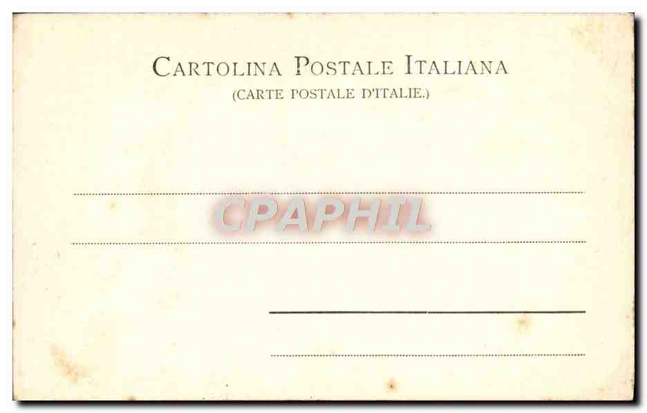 CPA Torino Monumento Vittorio Emanuele — Rückseite