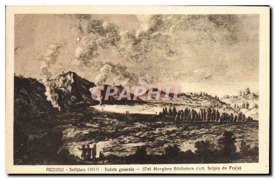 CPA Pozzuoli solfatara Veduta Generale