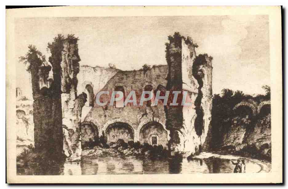 CPA Pozzuoli Tempio di Glunone presso il lago d'Averno