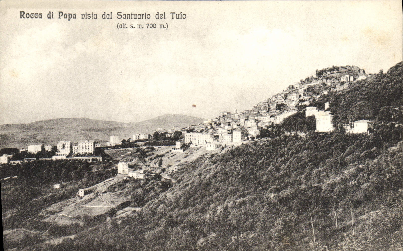 CPA Rocca Di Papa Dista Dal Santuario Del Tulo