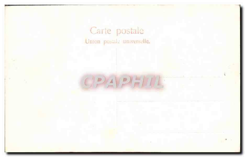CPA Castelgandolfo Palazzo Pontificio — Rückseite