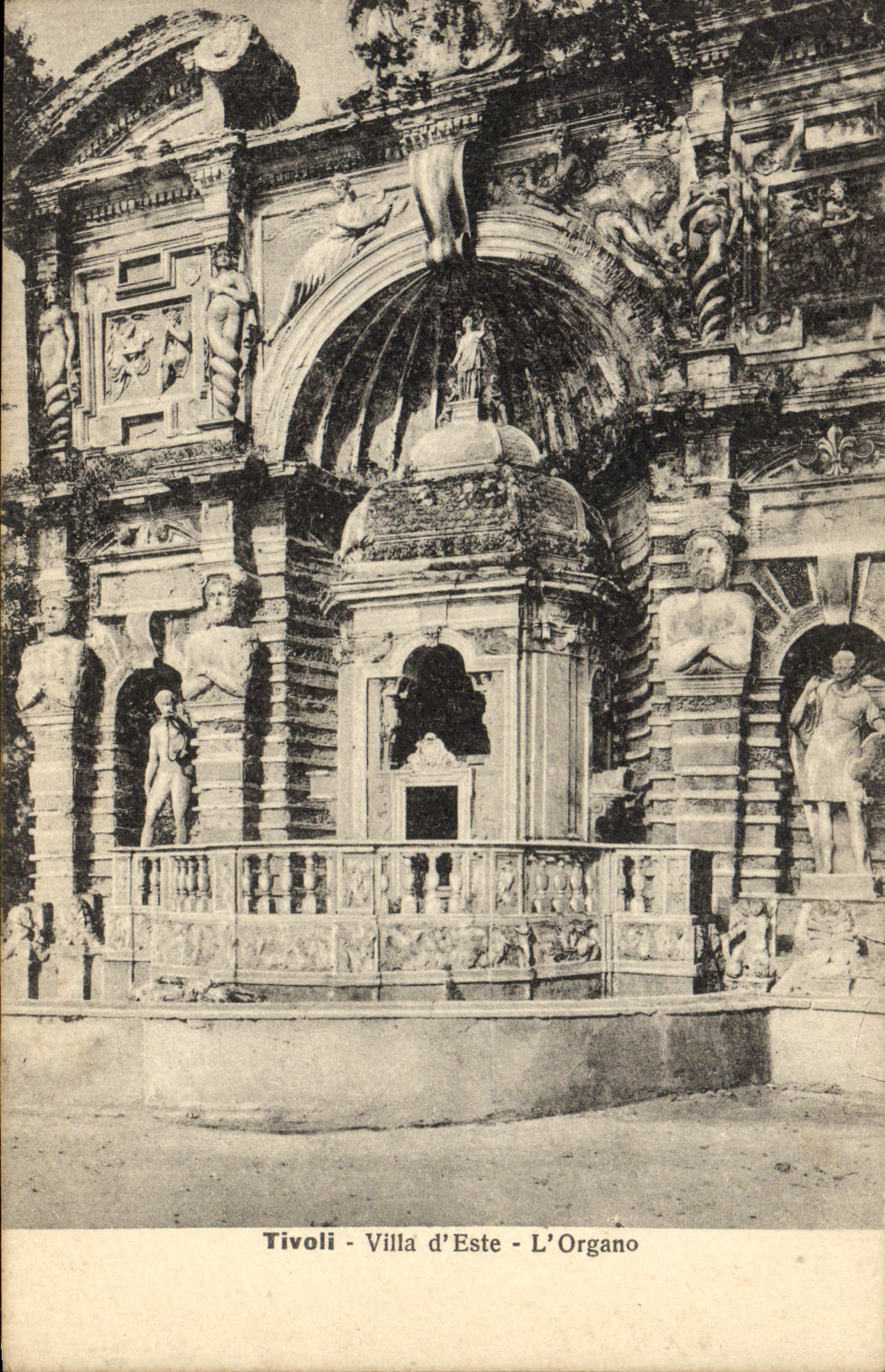 CPA Tivoli Villa D'Este L'Organo