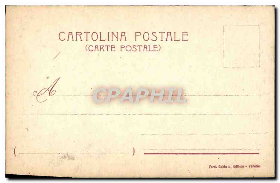CPA Venezia Piazzetta S Marco — Rückseite